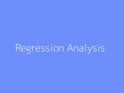 Regression Analysis